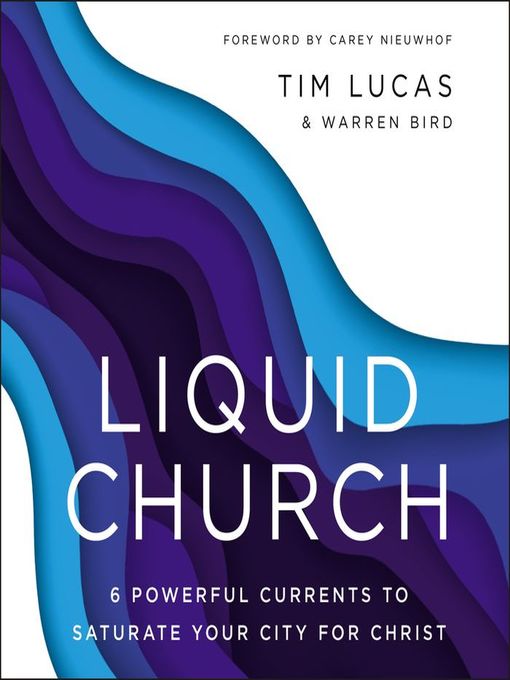 Title details for Liquid Church by Tim Lucas - Wait list